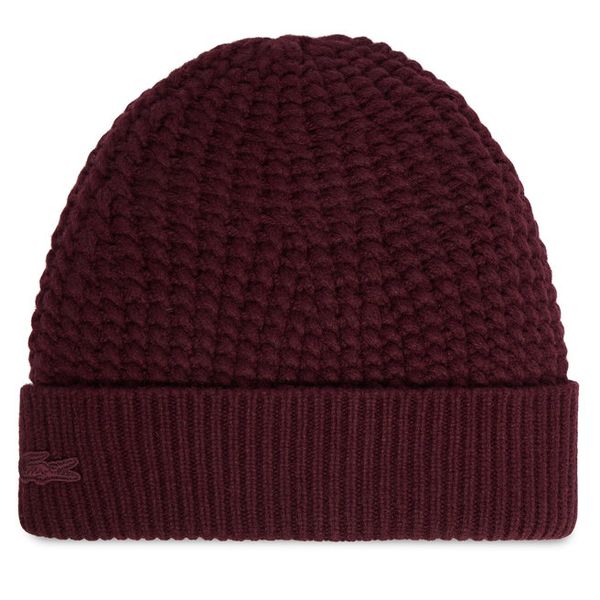 Czapka Lacoste. Czerwone czapki i kapelusze męskie Lacoste, na zimę, bez wzorów. Za 309.99 zł.