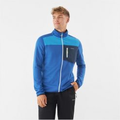 Bluza sportowa męska Viking Midland Man. Niebieskie bluzy męskie Viking, l, bez wzorów, bez kaptura. W wyprzedaży za 109.95 zł.