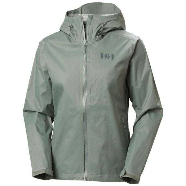 Damska kurtka turystyczna Helly Hansen Loke Terra. Zielone kurtki sportowe damskie Helly Hansen, bez wzorów, bez kaptura, trekkingowe. Za 604.00 zł.