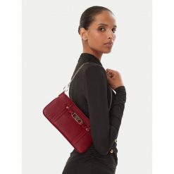 Torebka Armani Exchange. Czarne torebki do ręki damskie Armani Exchange, bez wzorów, wizytowe, bez dodatków. Za 489.99 zł.