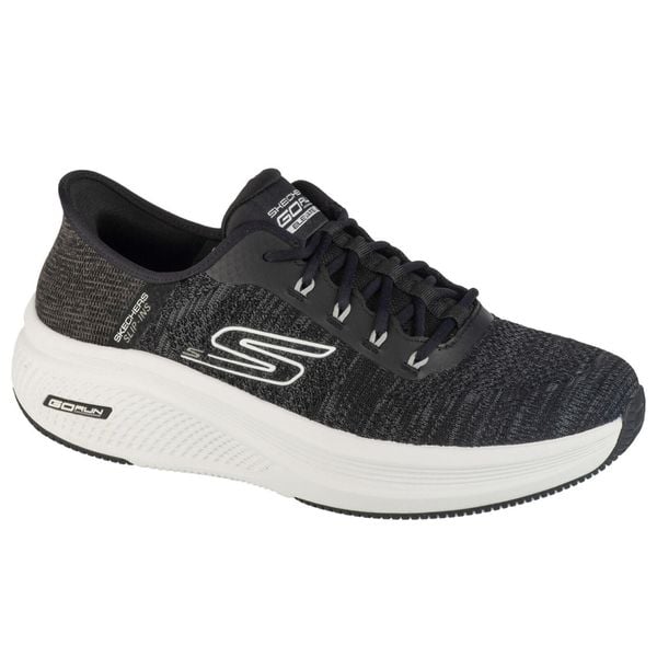 Buty do biegania męskie, Slip-Ins: Go Run Elevate 2.0. Czarne buty sportowe męskie Skechers, bez zapięcia, do biegania. Za 389.99 zł.