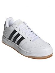 Sneakersy adidas. Szare trampki i tenisówki chłopięce Adidas, bez wzorów, bez zapięcia. Za 209.99 zł.