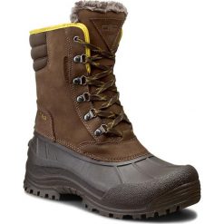 Śniegowce CMP - Kinos Snow Boots Wp 3Q48867 Chocolate Q935. Brązowe śniegowce i trapery męskie CMP, z materiału. W wyprzedaży za 299.00 zł.