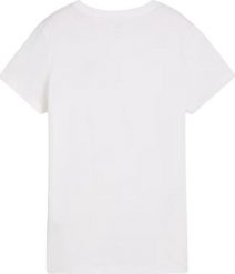 Puma Koszulka damska Puma ESS Small No.1 Logo Tee biała 682372 02 M. Białe t-shirty damskie Puma, m, bez wzorów, bez kołnierzyka. Za 73.74 zł.