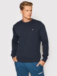 Napapijri Bluza Balis Crew NP0A4FQW Granatowy Regular Fit. Niebieskie bluzy męskie Napapijri, m, bez wzorów, z bawełny, bez kaptura. Za 219.99 zł.