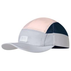 Czapka z daszkiem Damska Buff 5 Panel Go Cap. Szare czapki i kapelusze damskie Buff, bez wzorów, z elastanu, sportowe. W wyprzedaży za 76.46 zł.