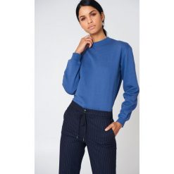 NA-KD Basic Bluza basic - Blue. Bluzy damskie marki NA-KD Basic. Za 100.95 zł.