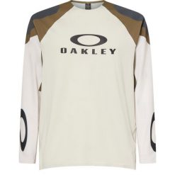 Koszulka Oakley Seeker Edge. Szare koszulki sportowe męskie Oakley, l, bez wzorów, z materiału, bez kołnierzyka, bez ramiączek. Za 343.99 zł.
