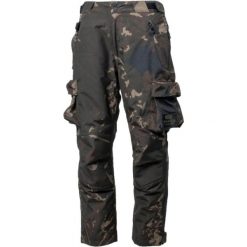 Spodnie Wędkarskie Nash Zero Tolerance Helluva Trousers Camo. Brązowe spodnie materiałowe męskie Nash, s, bez wzorów. Za 699.99 zł.