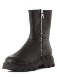 Tamaris Kozaki Kobiety Sztuczna skóra czarny, 39. Czarne kozaki damskie Tamaris, ze skóry, bez obcasa. Za 279.95 zł.