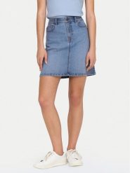 JDY Spódnica jeansowa Moon 15346528 Niebieski Regular Fit. Niebieskie spódnice damskie JDY, m, bez wzorów, z bawełny. Za 89.99 zł.