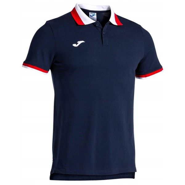 Koszulka polo bawełniana męska Joma Confort II. Białe koszulki polo męskie Joma, m, bez wzorów, z bawełny, bez ramiączek. Za 141.99 zł.