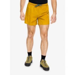 Spodenki turystyczne męskie Black Diamond Flatiron Shorts. Żółte krótkie spodenki sportowe męskie Black Diamond, m, bez wzorów, trekkingowe. Za 172.99 zł.