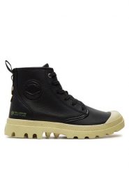 Palladium Trampki 74378-008-M Czarny. Czarne trampki męskie Palladium, bez wzorów, ze skóry, bez zapięcia. Za 329.99 zł.