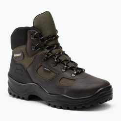 Buty trekkingowe męskie Grisport 626D91G. Czarne trekkingi męskie Grisport, za kostkę, trekkingowe. Za 289.89 zł.