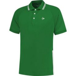 Koszulka sportowa męska Dunlop Club Polo Shirt. Zielone koszulki polo męskie Dunlop, m, bez wzorów, sportowe, bez ramiączek. Za 159.99 zł.