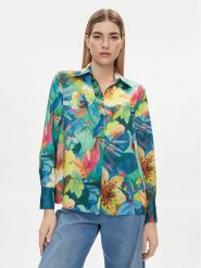 Liu Jo Koszula CA4406 TS017 Kolorowy Regular Fit. Bluzki damskie Liu Jo, bez wzorów, z syntetyku, bez kołnierzyka, bez ramiączek. Za 389.99 zł.
