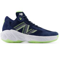 Buty męskie New Balance BBFRSHC2 – granatowe. Niebieskie buty sportowe męskie New Balance, z materiału, bez zapięcia, na fitness i siłownię. Za 299.99 zł.