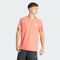 Koszulka Own the Run. Zielone buty sportowe męskie Adidas, xl, bez wzorów, z materiału, bez kołnierzyka, bez ramiączek, do biegania. Za 149.00 zł.