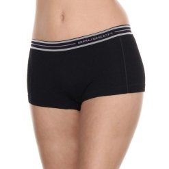 Bokserki z wełną merino damskie Brubeck ACTIVE WOOL. Czarne bokserki damskie Brubeck, l, bez wzorów, z elastanu. Za 59.99 zł.