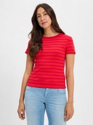 Drykorn Koszulka - Koale Kobiety Bawełna czerwony|wyrazisty róż, XS. Czerwone t-shirty damskie DRYKORN, xs, bez wzorów, z bawełny, bez kołnierzyka. Za 169.95 zł.