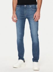 Guess Jeansy M5RAN1 D5KS1 Niebieski Skinny Fit. Niebieskie jeansy męskie Guess. Za 279.99 zł.