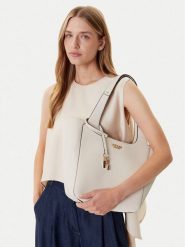 Guess Torebka Calista HWBG73 34220 Biały. Białe torebki do ręki damskie Guess, z aplikacjami, ze skóry, bez dodatków. Za 359.99 zł.