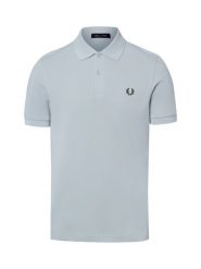 Fred Perry koszulka polo Mężczyźni Bawełna niebieski, L. Niebieskie koszulki polo męskie Fred Perry, l, bez wzorów, z bawełny, eleganckie, bez ramiączek. Za 499.95 zł.