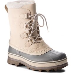 Śniegowce SOREL - Caribou NM1000 Oatmeal/Quarry 241. Brązowe śniegowce i trapery męskie Sorel, z gumy. W wyprzedaży za 519.00 zł.