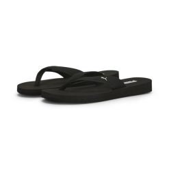 JAPONKI damskie PUMA 389106-01 czarne klapki piankowe na lato 37. Białe klapki damskie Puma, bez wzorów, z materiału, sportowe, bez obcasa. Za 119.00 zł.