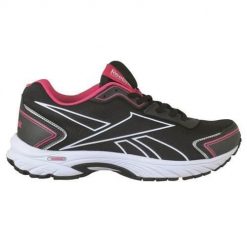 Buty do biegania damskie Reebok Triplehall Running. Białe obuwie sportowe damskie Reebok, bez wzorów, z materiału, do biegania. Za 297.75 zł.
