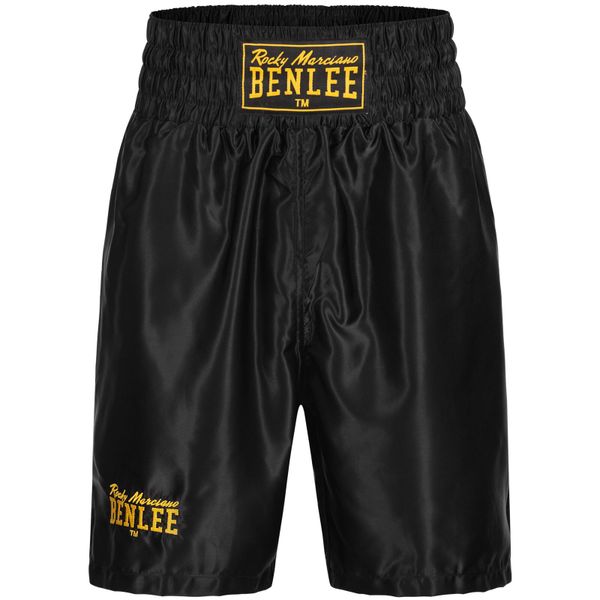 Szorty bokserskie Benlee Uni Boxing. Czarne krótkie spodenki sportowe męskie BENLEE, l, bez wzorów, z poliesteru. Za 199.30 zł.