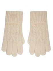 Guess Rękawiczki Damskie AW5211 POL02 Écru. Czapki i kapelusze damskie Guess, z aplikacjami, z dzianiny. Za 179.99 zł.