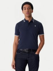 G-Star Raw Polo Dunda D17127-5864 Granatowy Regular Fit. Niebieskie koszulki polo męskie G-Star Raw, m, bez wzorów, z bawełny, retro, bez ramiączek. Za 265.99 zł.