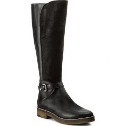 Oficerki SIMEN - 9533 S04/Sandro 04. Czarne kozaki damskie Simen, z nubiku. W wyprzedaży za 349.00 zł.