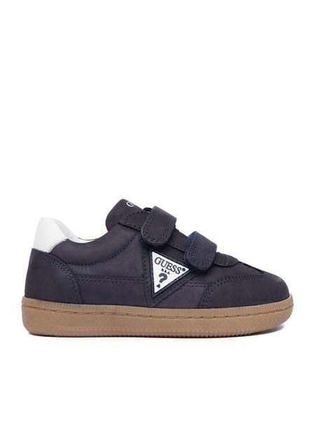 Guess Sneakersy CEO-CI12-3210-04(II)CH Granatowy. Niebieskie buty sportowe chłopięce Guess, z aplikacjami, bez zapięcia. Za 189.99 zł.