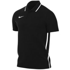 Koszulka męska Nike Dri-Fit Park 26 Polo. Czarne koszulki polo męskie Nike, m, bez wzorów, z poliesteru, sportowe, bez ramiączek. Za 89.99 zł.