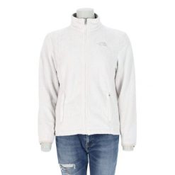 Second life - Kurtka polarowa TNF Osito dla kobiet - Stan bardzo dobry. Białe kurtki damskie The North Face, m, bez wzorów, z materiału, bez kaptura. Za 212.96 zł.