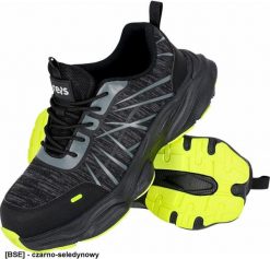 Reis Półbuty bezpieczne HOOF męskie materiał tekstylny podnosek wkładka metal podeszwa antypoślizgowa antyelektrostatyczna EVA TPR BRHOOF-S1P SR 41. Półbuty na co dzień męskie Reis, z materiału, bez zapięcia. Za 110.35 zł.