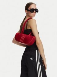 Adidas Torebka Bowling Bag Satin IA6115 Czerwony. Czerwone torebki do ręki damskie Adidas, bez wzorów, z materiału, bez dodatków. Za 197.99 zł.