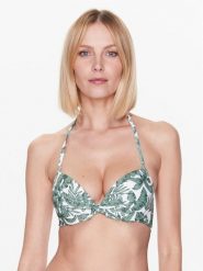 TWINSET Góra od bikini 231LMMB44 Zielony. Zielone bikini damskie Twinset, bez wzorów. Za 249.99 zł.