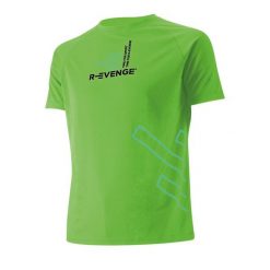 Koszulka męska z krótkim rękawem Fitness, zielony. Zielone buty sportowe męskie R-EVENGE, z poliesteru, bez zapięcia, na fitness i siłownię. Za 71.89 zł.