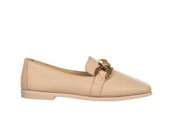 Mokasyny Bayla-161 158 23899 Cameo 161491, Różowy, Skóra naturalna - 40. Czerwone mokasyny damskie Bayla, z materiału. W wyprzedaży za 152.10 zł.