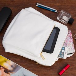 Skórzany plecak damski torba 2w1 elegancki A4 włoski pojemny biały Vera Pelle S40. Białe plecaki damskie bez wzorów, eleganckie. Za 249.90 zł.