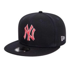 Męska Czapka Z Daszkiem 9Fifty New York Yankees. Czarne czapki i kapelusze męskie New Era, bez wzorów, sportowe. Za 188.99 zł.