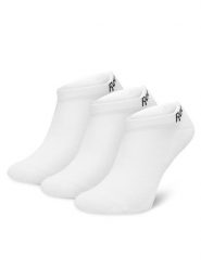 Reebok Skarpety krótkie R0356-SS24 (3-pack) Biały. Białe skarpety damskie Reebok, bez wzorów, z bawełny. Za 49.99 zł.