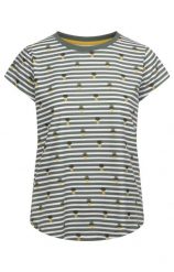 Trespass Calypso - Damska koszulka casual Zielona Wierzba. Zielone t-shirty damskie 2117 OF SWEDEN, xs, bez wzorów, casualowe, bez kołnierzyka. Za 63.00 zł.