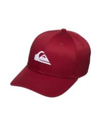 Czapka dla Mężczyzn DECADES Czerwony. Czerwone czapki i kapelusze męskie Quiksilver, bez wzorów, z bawełny. Za 94.99 zł.