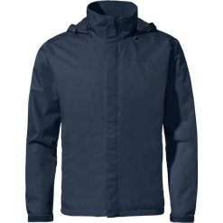 Kurtka przeciwdeszczowa męska Vaude Escape Light Jacket. Niebieskie kurtki męskie Vaude, l, bez wzorów, z materiału, bez kaptura. Za 444.39 zł.