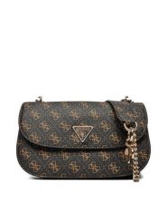 Guess Torebka HWEQG9 51021 Brązowy. Brązowe torebki do ręki damskie Guess, z aplikacjami, ze skóry, bez dodatków. Za 339.99 zł.